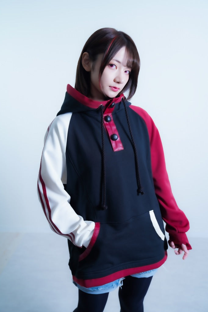 【予約】hncl "Back Street Switch Hoodie"