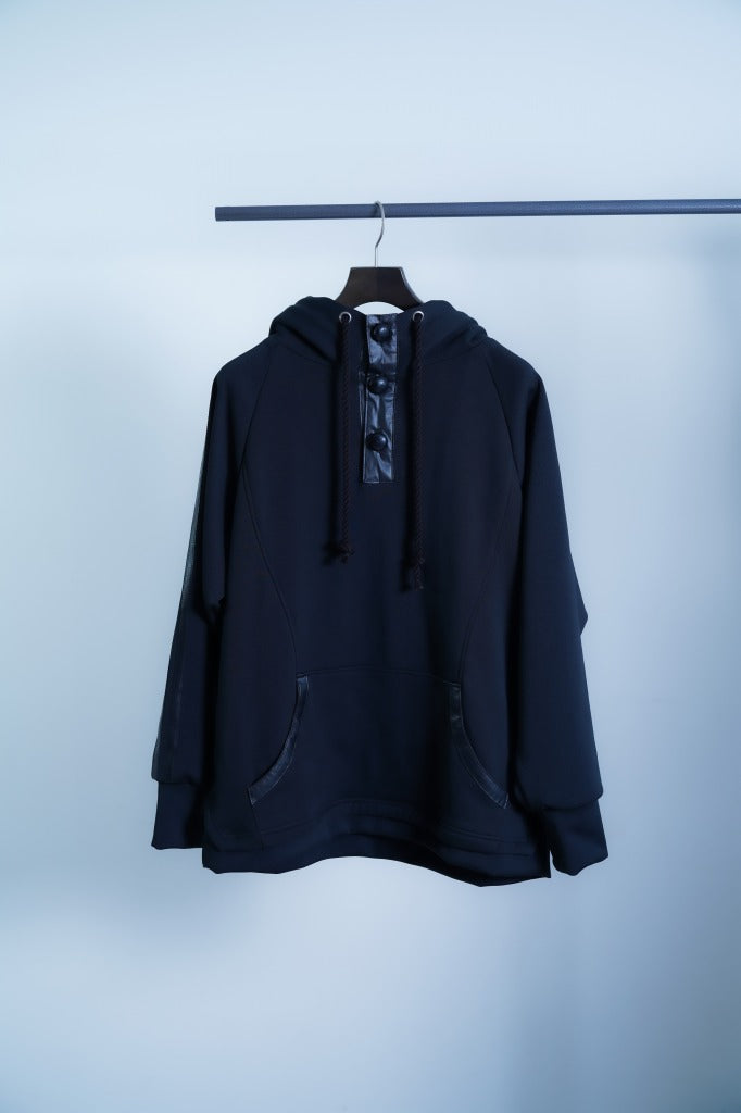 【予約】hncl "Back Street Switch Hoodie"